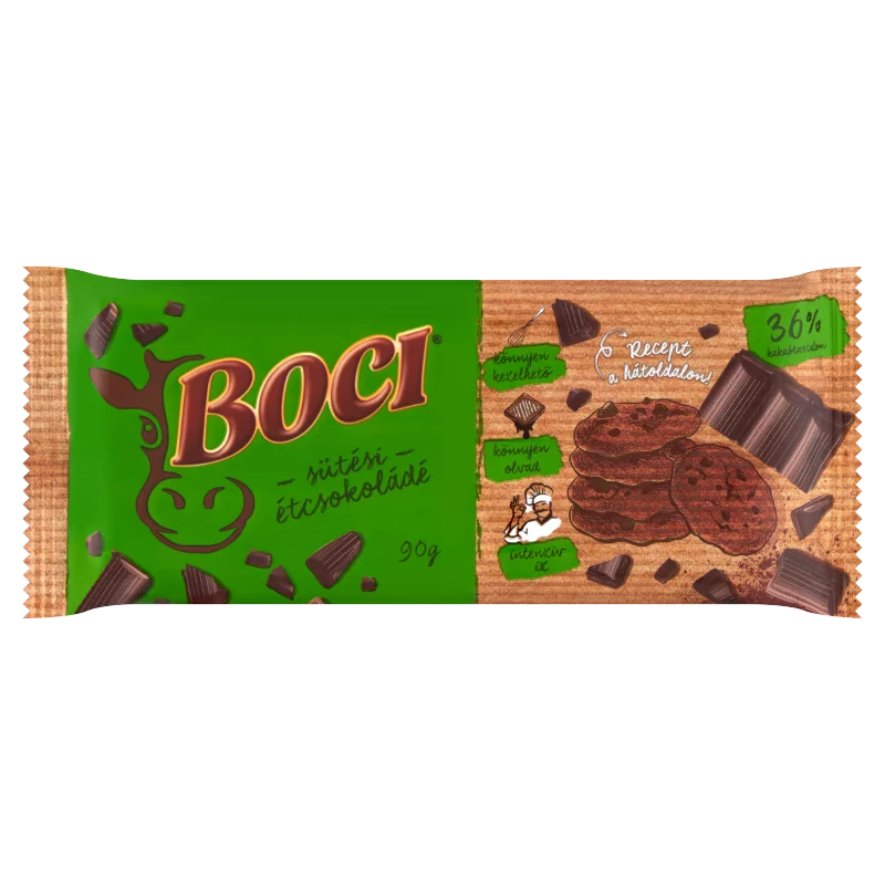 Boci sütési étcsokoládé 90 g
