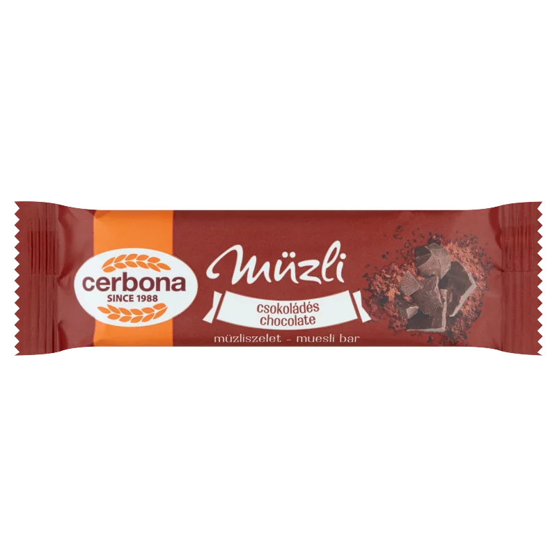 Cerbona csokoládés müzliszelet 20 g