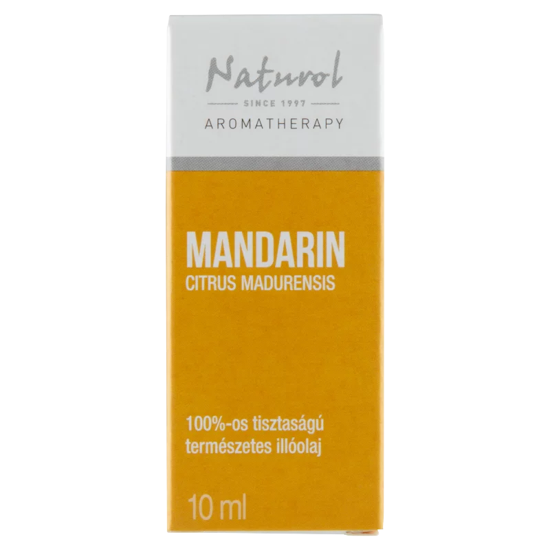 Naturol Aromatherapy 100%-os tisztaságú természetes mandarin illóolaj 10 ml