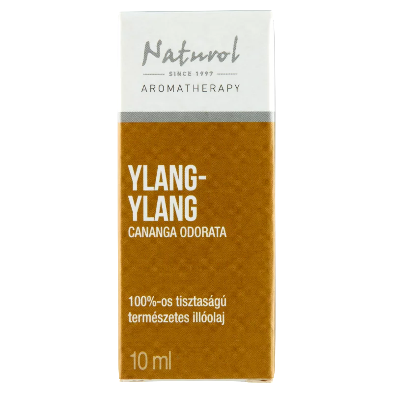 Naturol Aromatherapy 100%-os tisztaságú természetes ylang-ylang illóolaj 10 ml