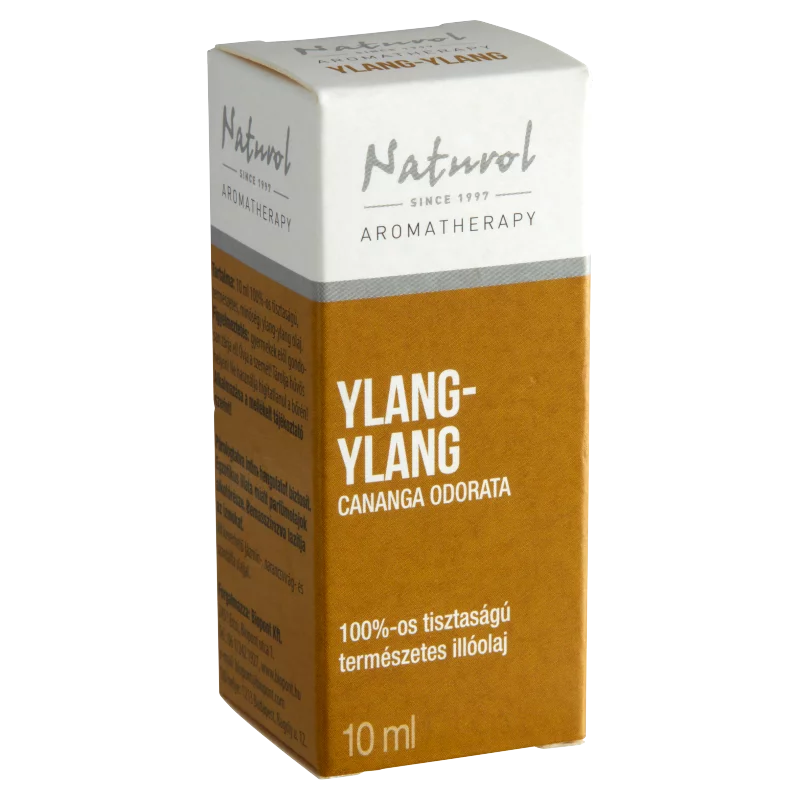 Naturol Aromatherapy 100%-os tisztaságú természetes ylang-ylang illóolaj 10 ml