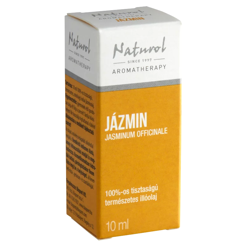 Naturol Aromatherapy 100%-os tisztaságú természetes jázmin illóolaj 10 ml