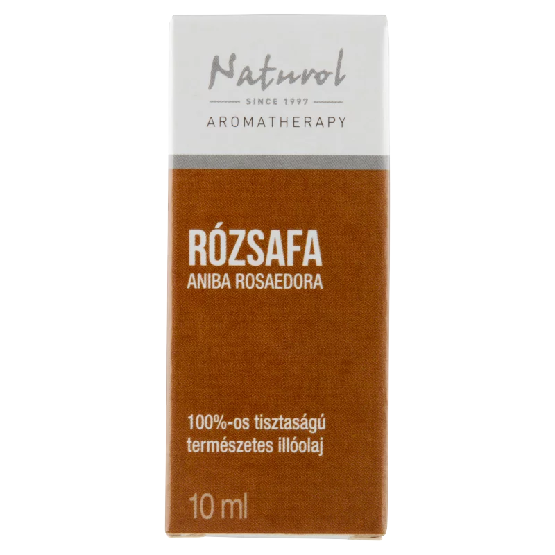 Naturol Aromatherapy 100%-os tisztaságú természetes rózsafa illóolaj 10 ml