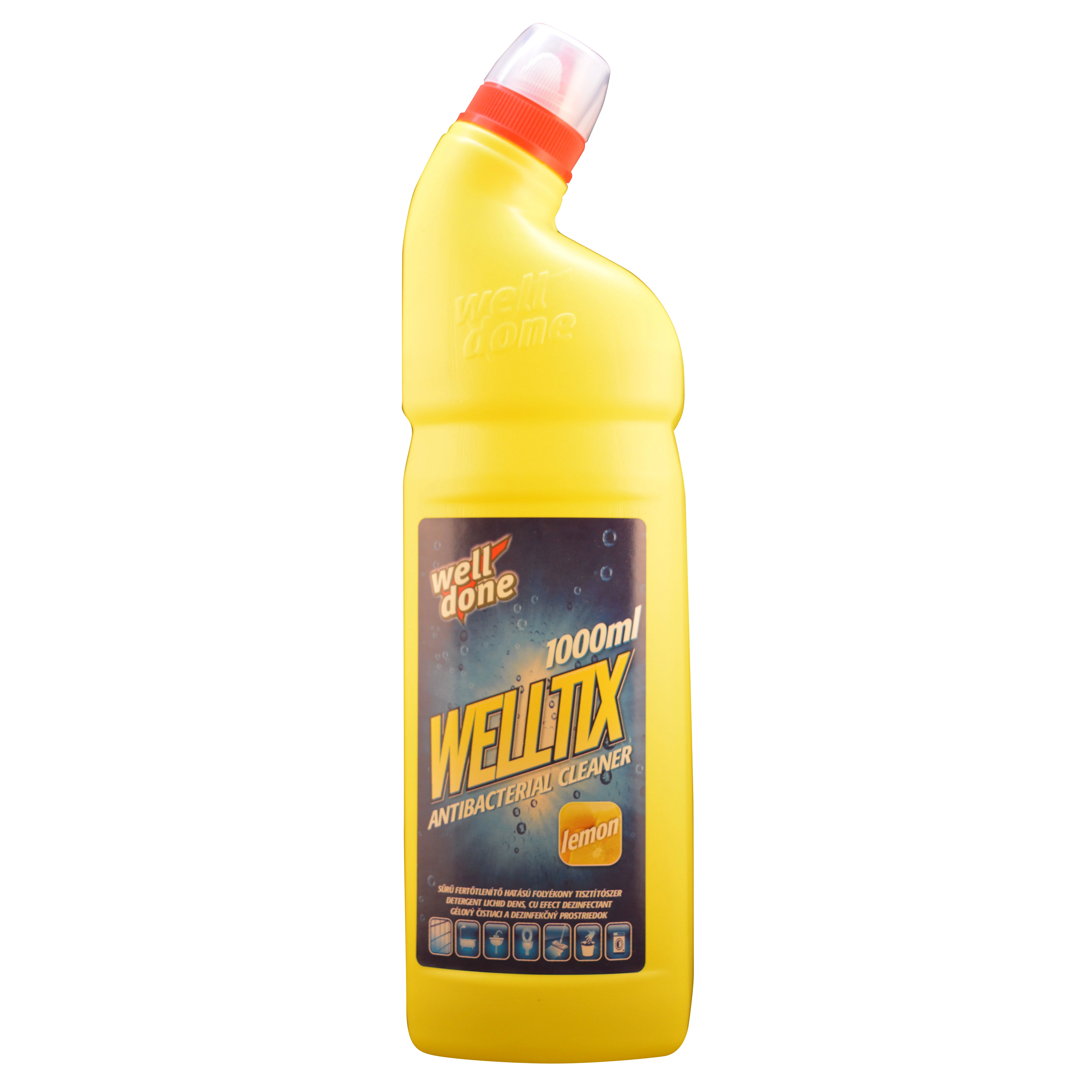 Welltix fertőtlenítő és fehérítő 1l Citrus Well Done