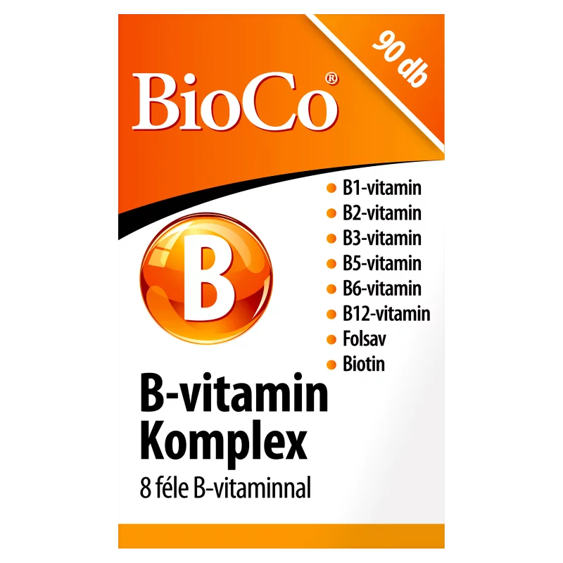 BioCo B-vitamin Komplex tabletta 90 x 0,3 g (27 g)