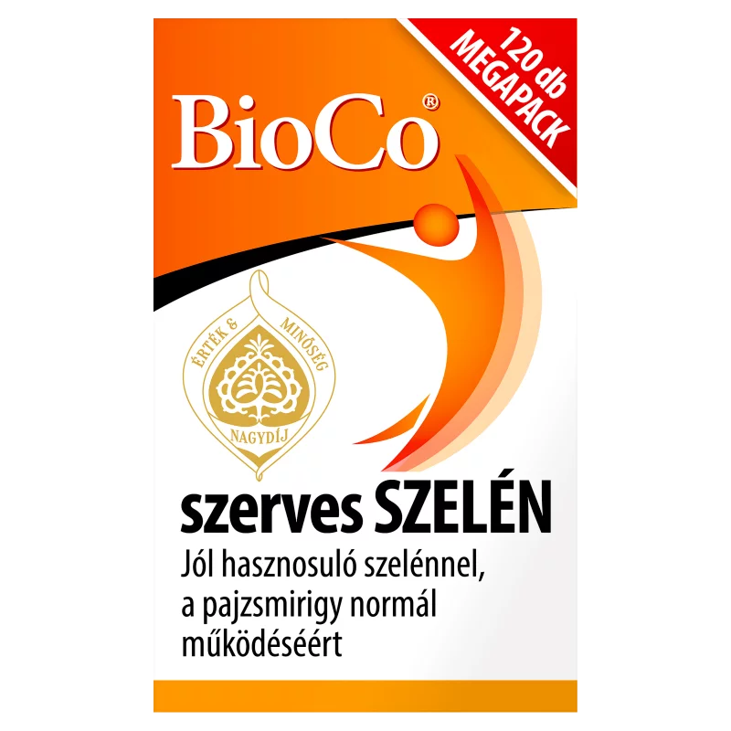 BioCo szerves Szelén Megapack tabletta 120 x 0,3 g (36 g)