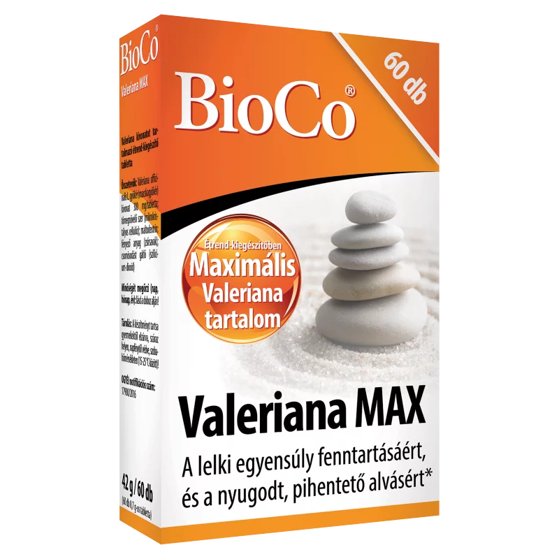 BioCo Valeriana Max tabletta 60 x 0,7 g (42 g)