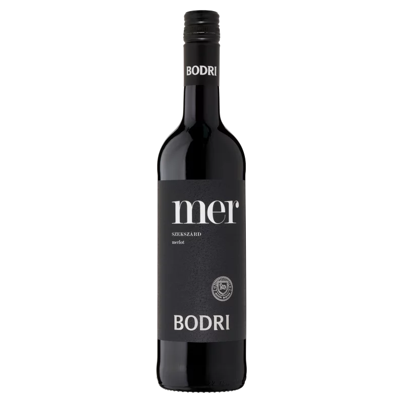 Bodri Mer Szekszárdi Merlot száraz vörösbor 14,5% 750 ml