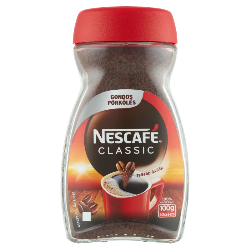 Nescafé Classic azonnal oldódó kávé 100 g