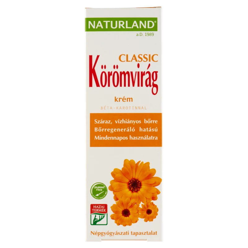 Naturland Classic körömvirág krém béta-karotinnal 100 ml