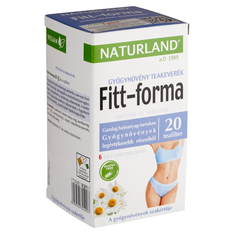 Naturland Életmód fitt-forma teakeverék 20 filter 40 g