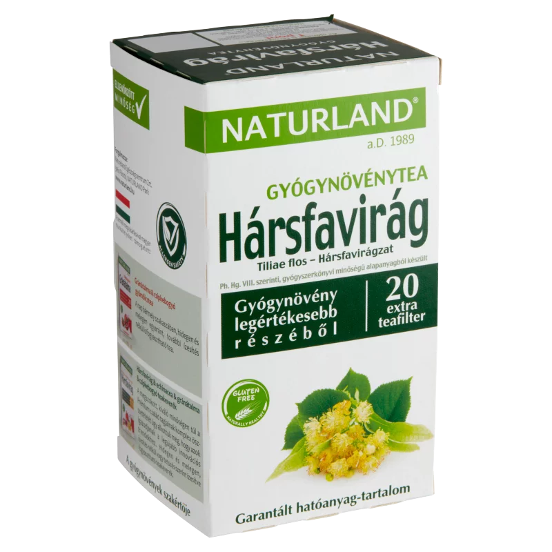 Naturland hársfavirág gyógynövénytea 20 filter 25 g