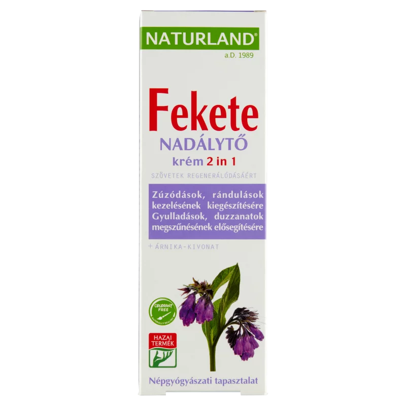 Naturland 2 in 1 fekete nadálytő krém 100 ml
