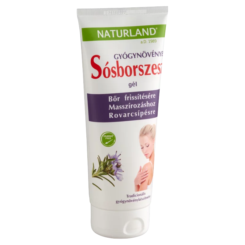 Naturland gyógynövényes sósborszesz gél 180 ml
