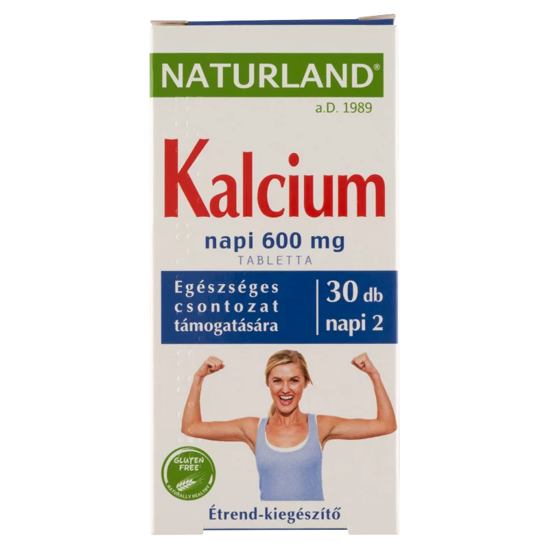 Naturland kalcium 300 mg étrend-kiegészítő tabletta 30 x 940 mg (28,2 g)