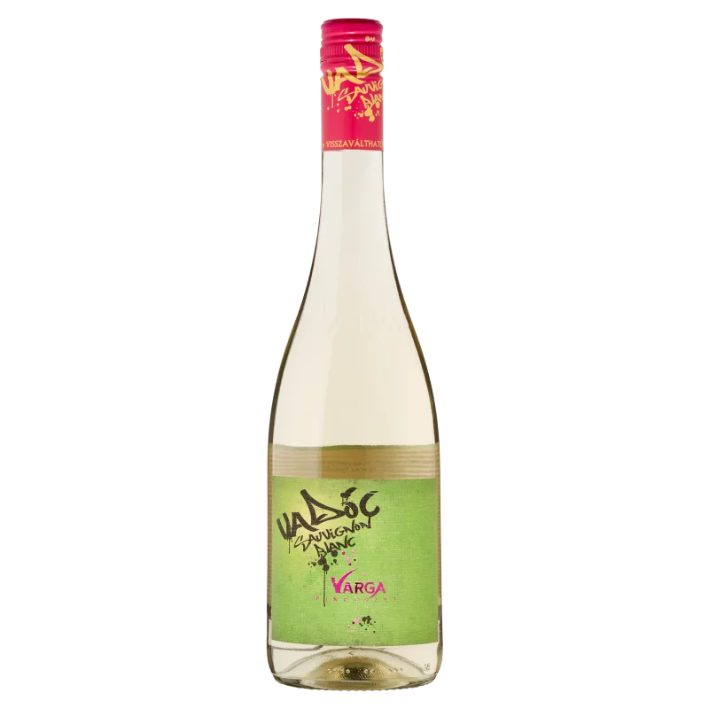 Varga Vadóc Felső-Magyarországi Sauvignon Blanc száraz fehér tájbor 11,5% 0,75 l