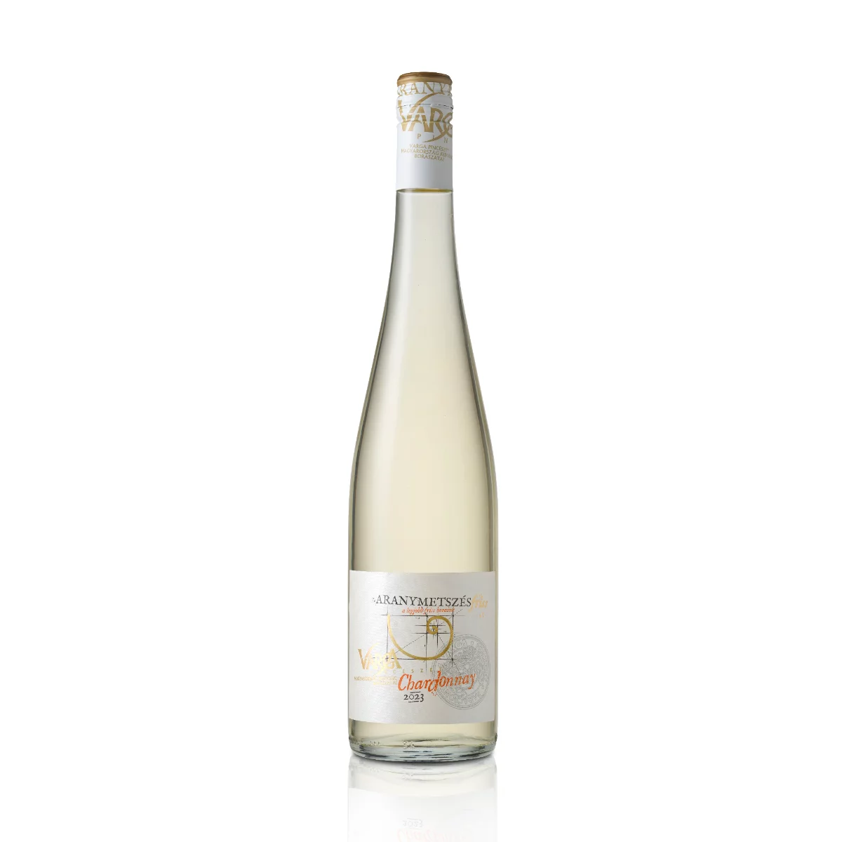 Varga fehérbor 0,75l Aranymetszés Chardonnay 