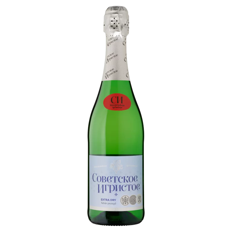 Szovjetszkoje Igrisztoje Extra Dry fehér pezsgő 10,5% 750 ml