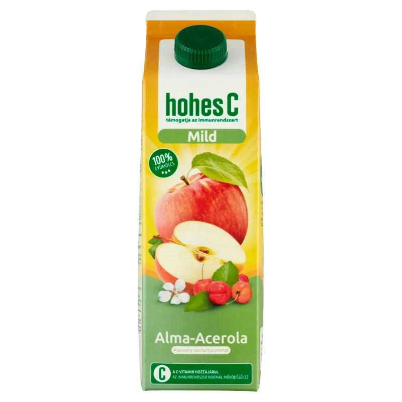 Hohes C Mild 100% alma-acerola gyümölcslé 1 l