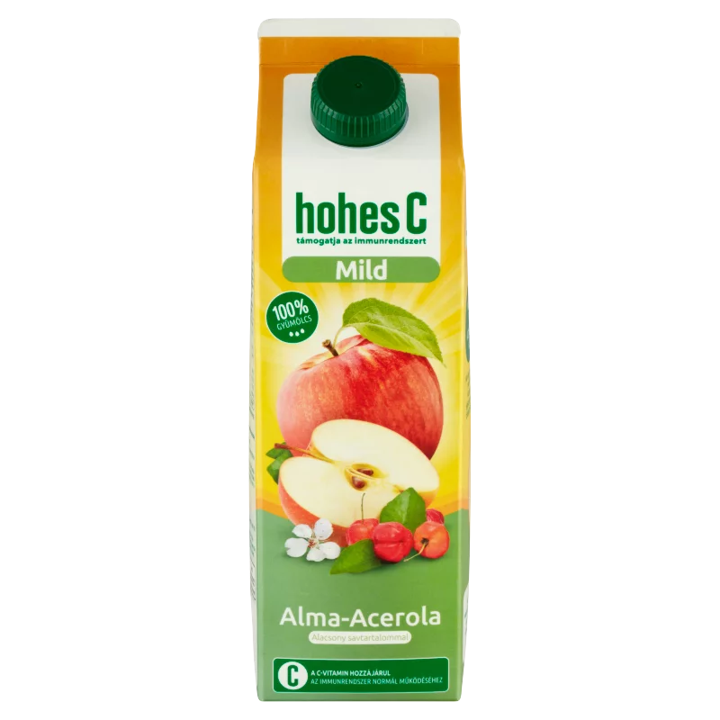 Hohes C Mild 100% alma-acerola gyümölcslé 1 l