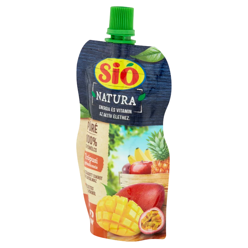 Sió Natura trópusi gyümölcsmix püré 120 g
