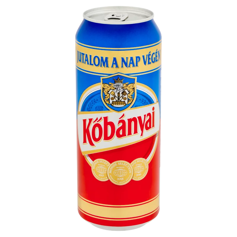 Kőbányai világos sör 4,3% 0,5 l