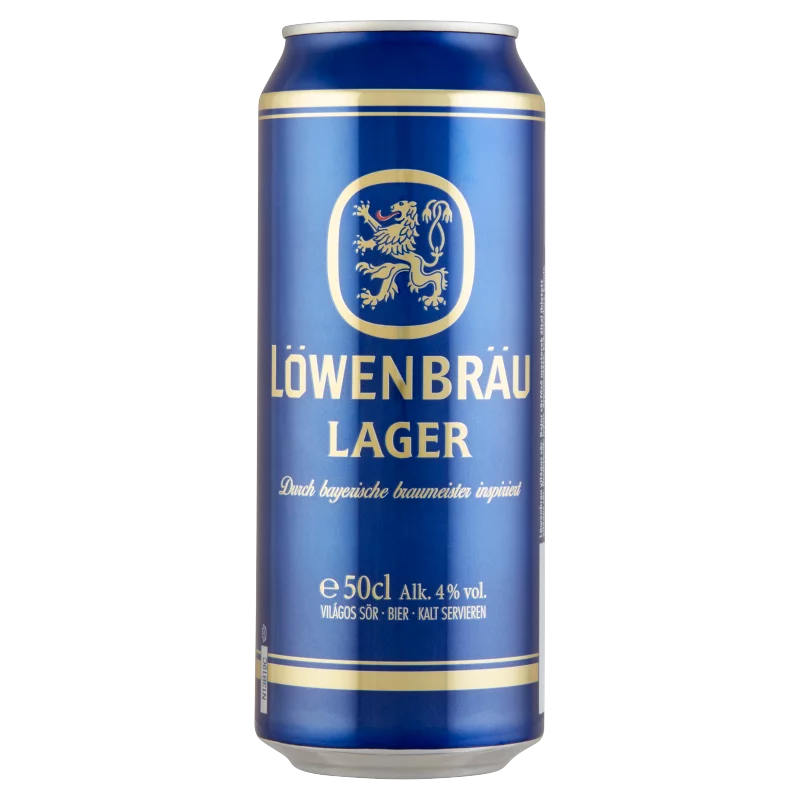 Löwenbräu Lager világos sör 4% 0,5 l