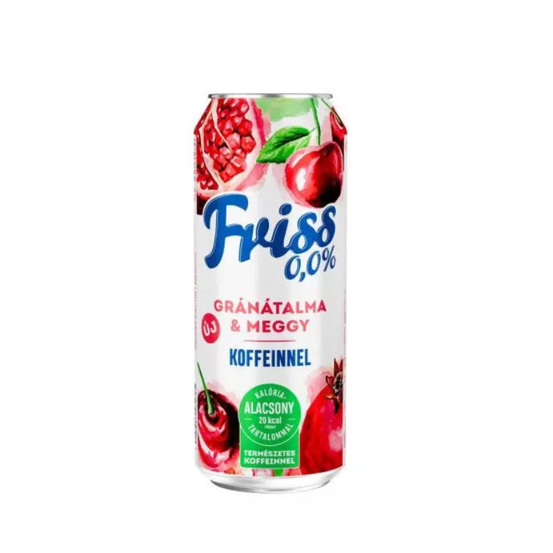 Borsodi Friss alkoholmentes sör 0,5L Zero gránátalma-meggy dobozos 