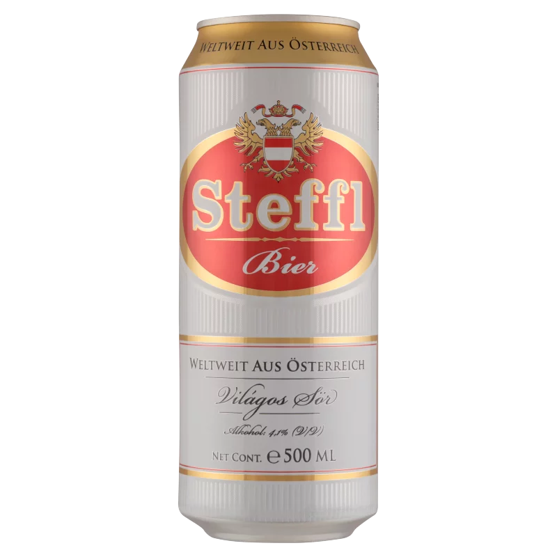 Steffl világos sör 4,1% 500 ml
