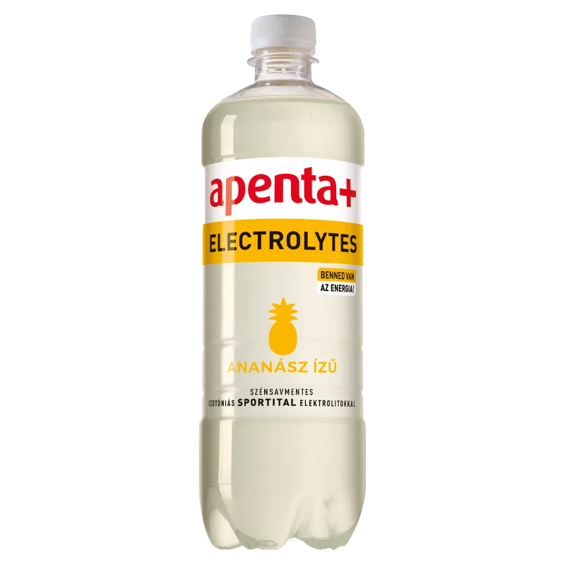 Apenta+ Electrolytes ananász ízű szénsavmentes izotóniás sportital 750 ml