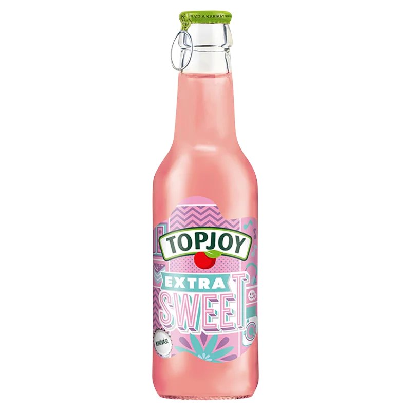 Topjoy Extra Sweet áfonya-vanília ízű almaital 250 ml