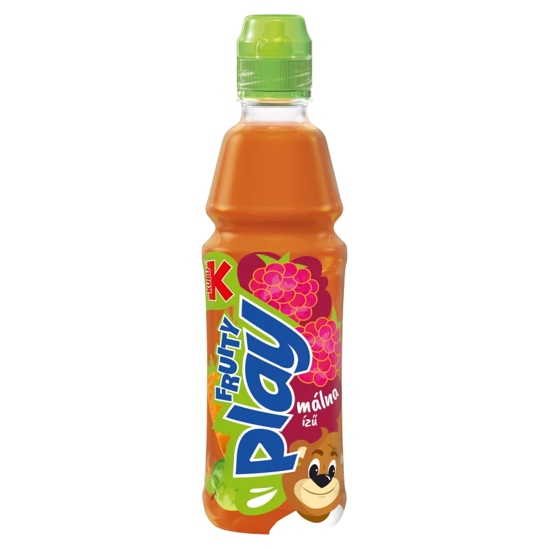 Kubu Fruity Play málna ízű ital 400 ml 