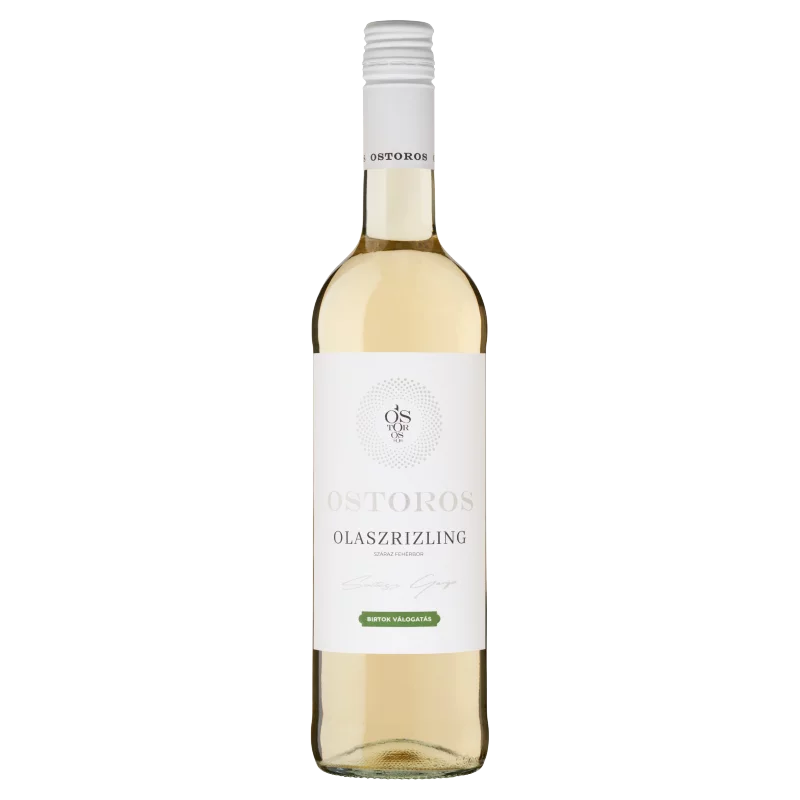Ostorosbor Felső-Magyarországi Olaszrizling száraz fehérbor 13% 750 ml