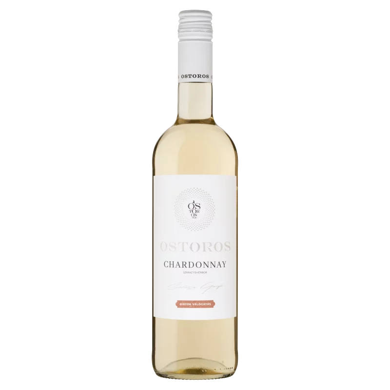 Ostorosbor Chardonnay száraz fehérbor 11,5% 750 ml