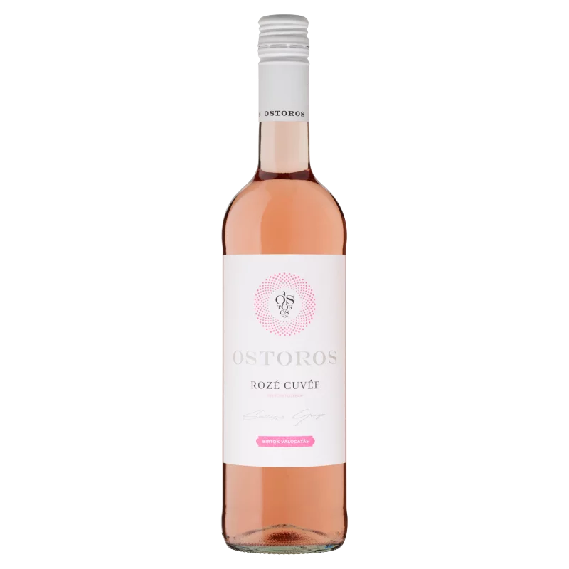 Ostorosbor Rozé Cuvée félédes rozébor 12,5% 750 ml