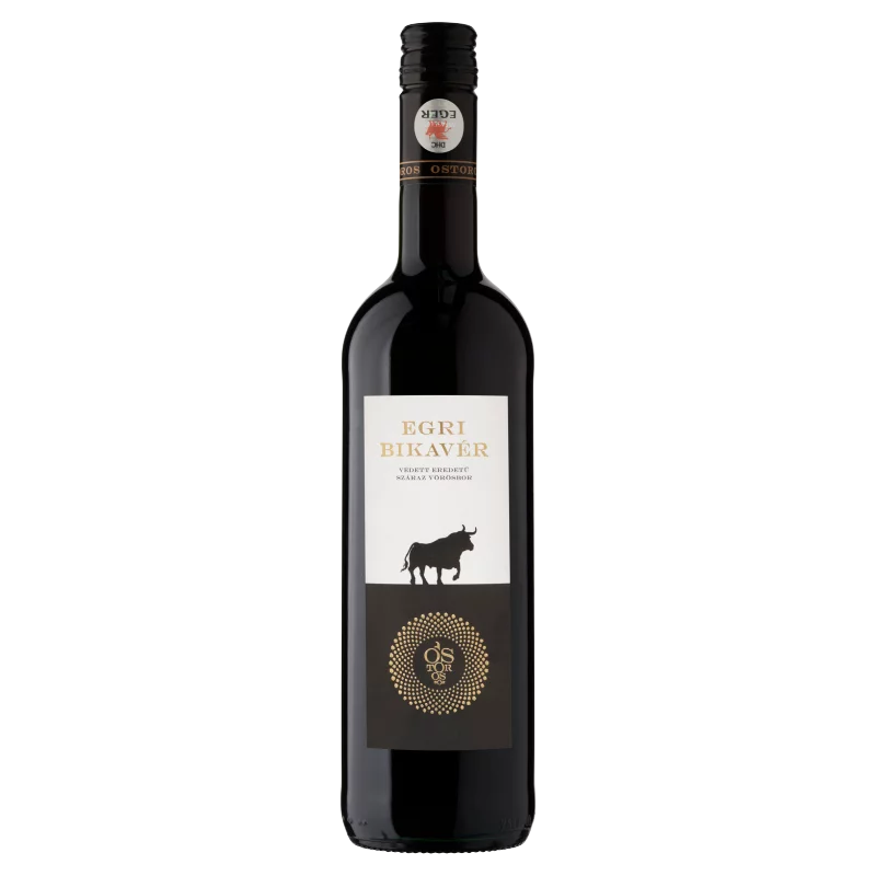 Ostorosbor Egri bikavér classcius védett eredetű száraz vörösbor 12,5% 750 ml
