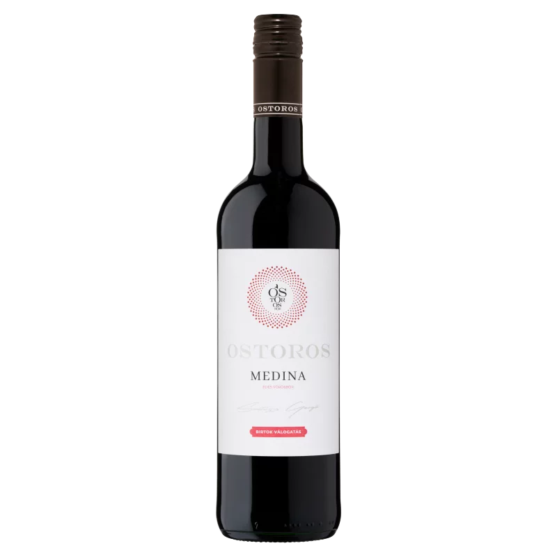 Ostorosbor Felső-Magyarországi Medina édes vörösbor 11% 750 ml