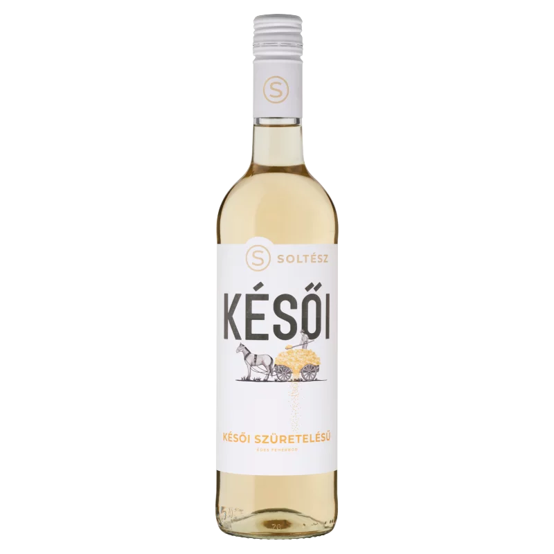Soltész Tokaji Furmint késői szüretelésű édes fehérbor 11% 750 ml