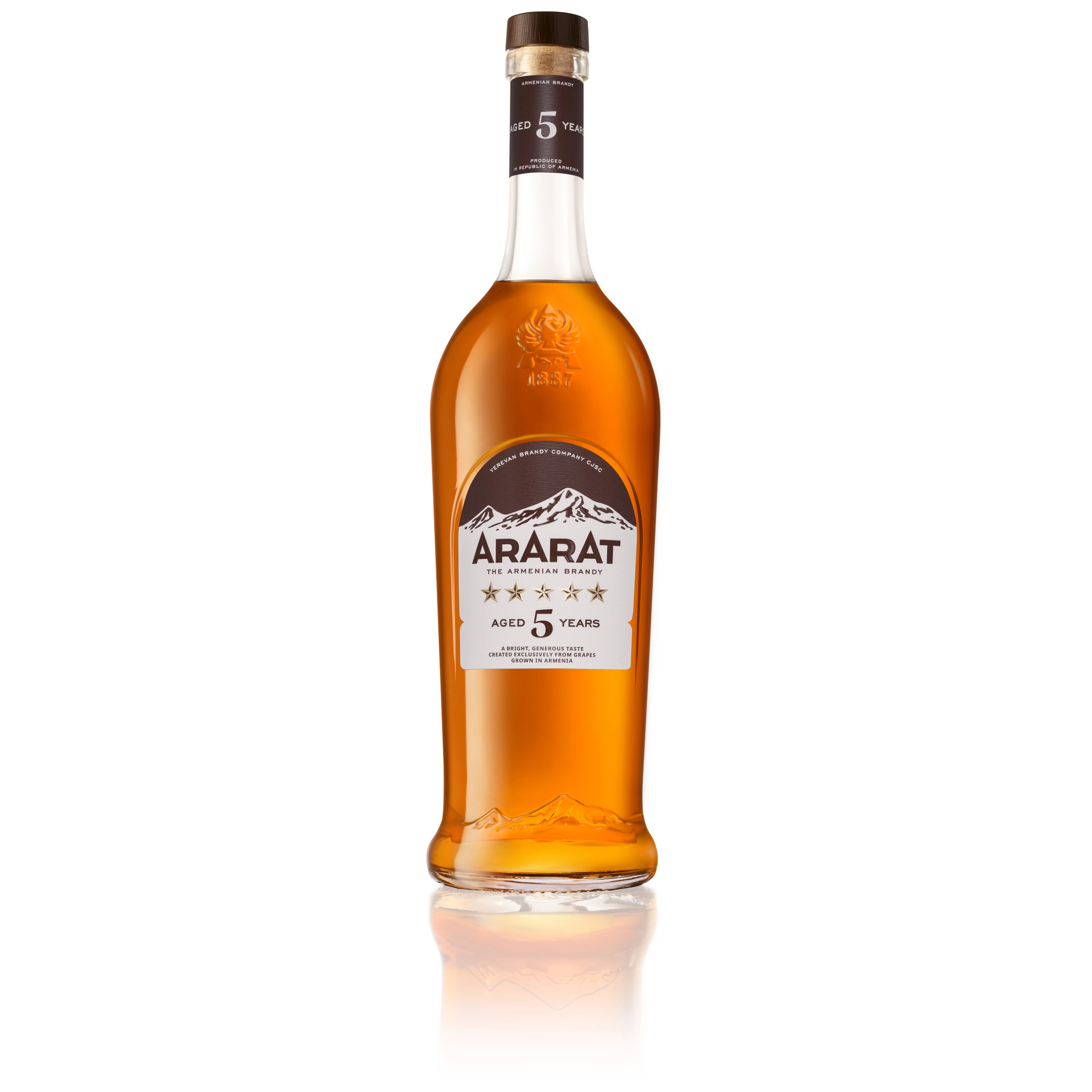 Ararat Brandy 0,7L 5 star 5 éves