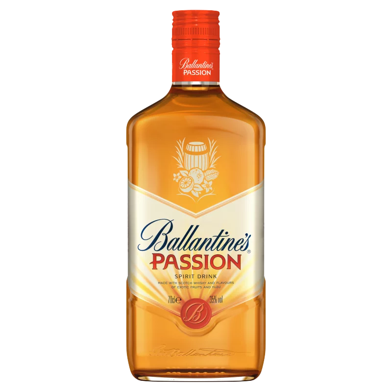 Ballantine's Passion egzotikus gyümölcsökkel érlelt skót whiskey-ből készült szeszesital 35% 0,7 l
