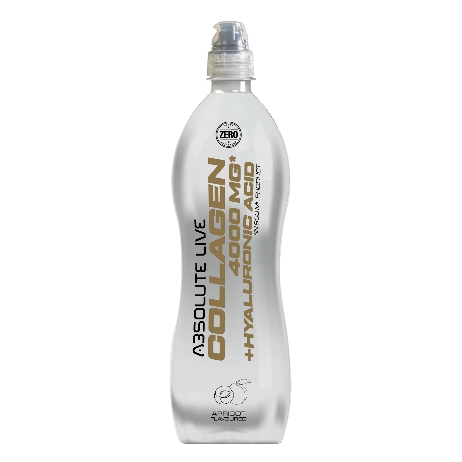 Absolute Live sportital 900ml Kollagén+ Hial Sárgabarack 
