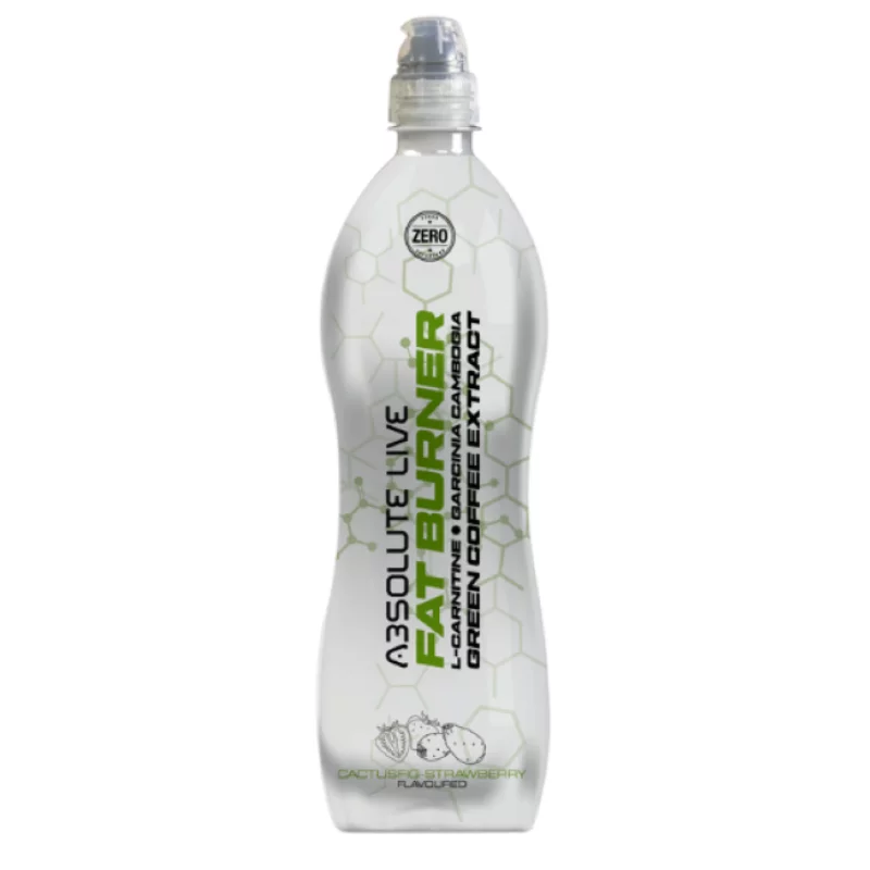 Absolute Live sportital 900ml fat burner kaktuszfüge - eper 