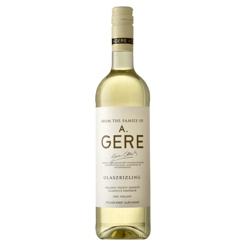 Gere Olaszrizling száraz fehérbor 11% 0,75 l