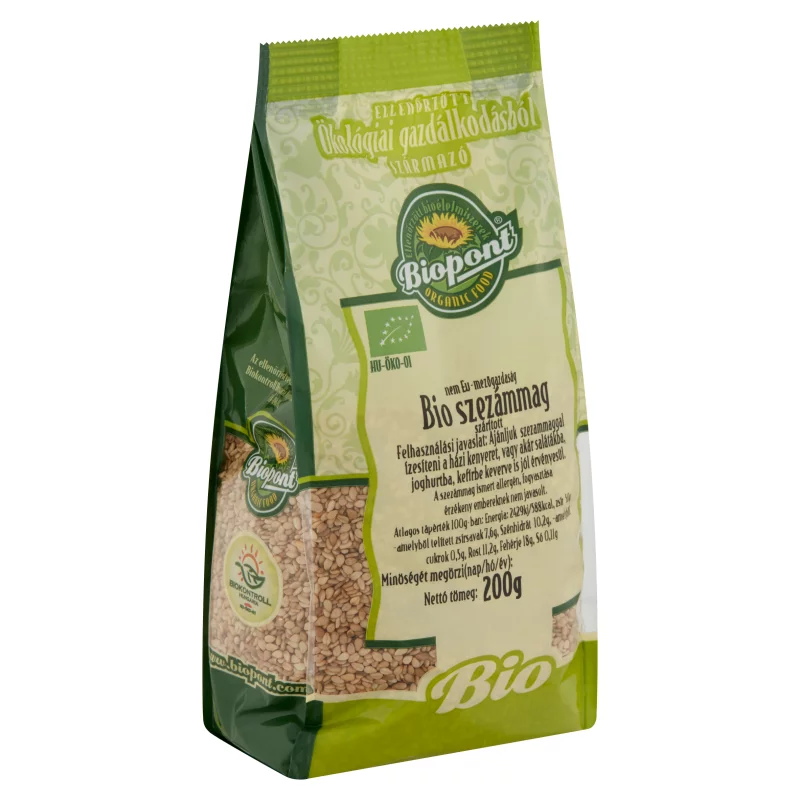 Biopont BIO szárított szezámmag 200 g