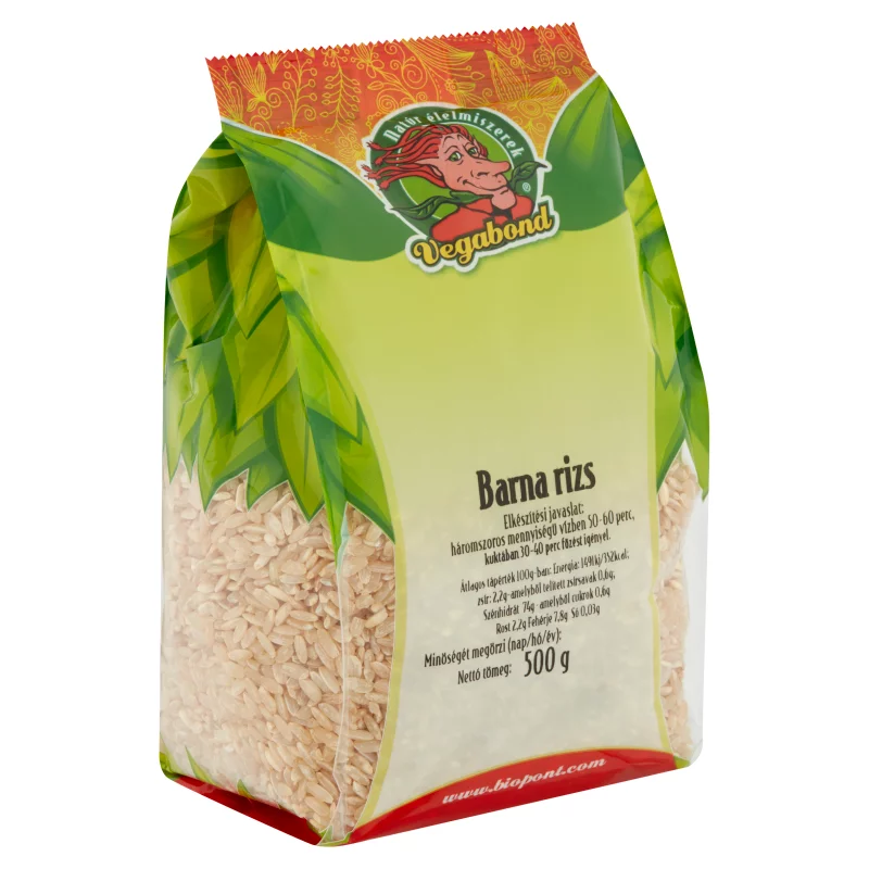 Vegabond barna rizs 500 g
