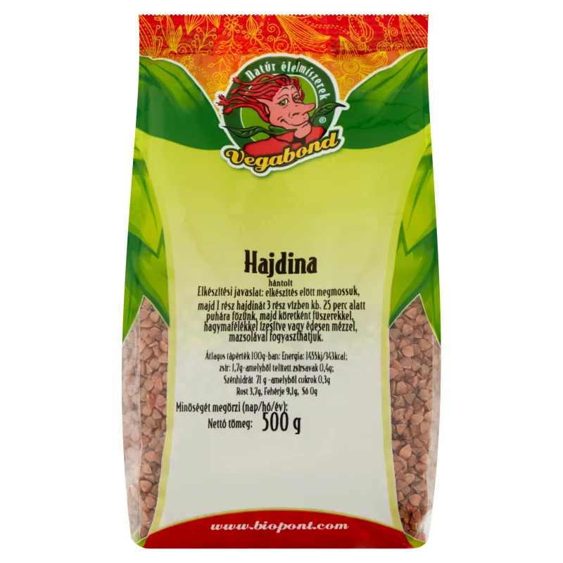 Vegabond hántolt hajdina 500 g
