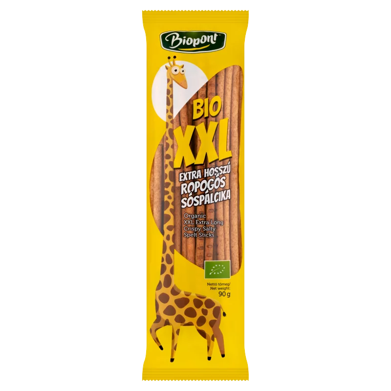 Biopont bio XXL extrahosszú ropogós sóspálcika 90 g