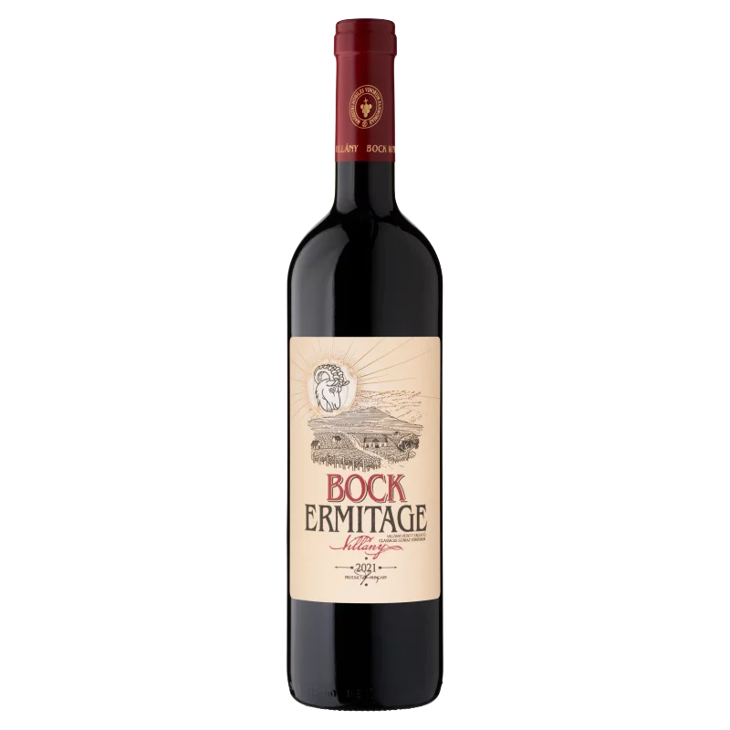Bock Ermitage Villányi classicus száraz vörösbor 14,5% 750 ml