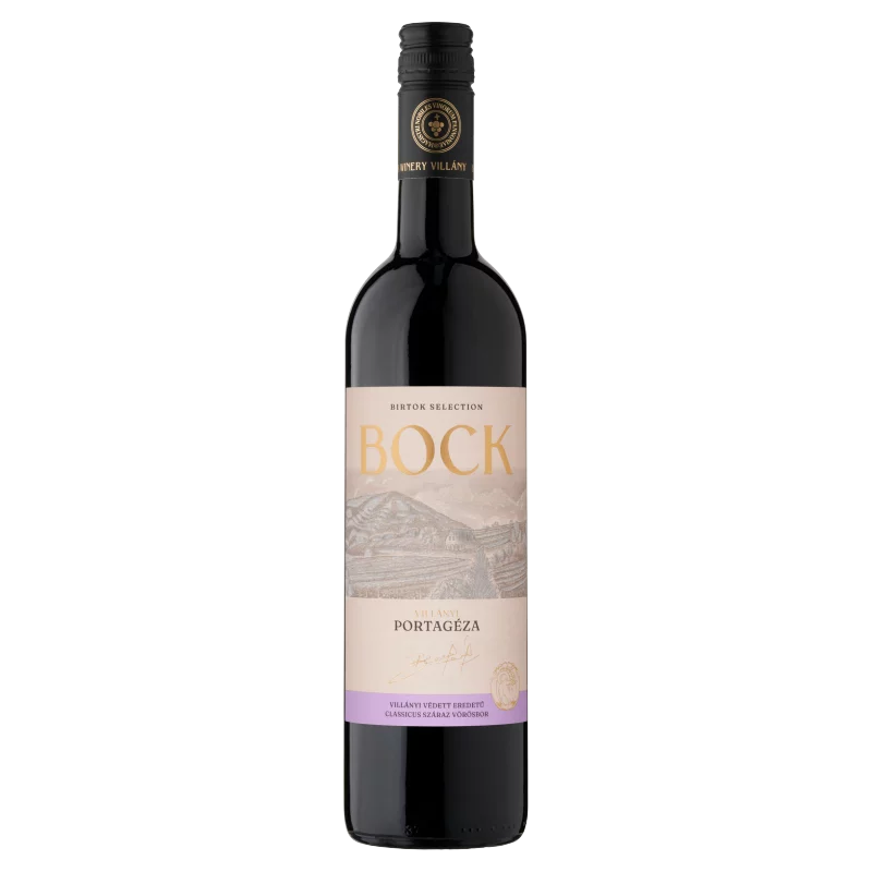 Bock Villányi PortaGéza classicus száraz vörösbor 12,5% 750 ml
