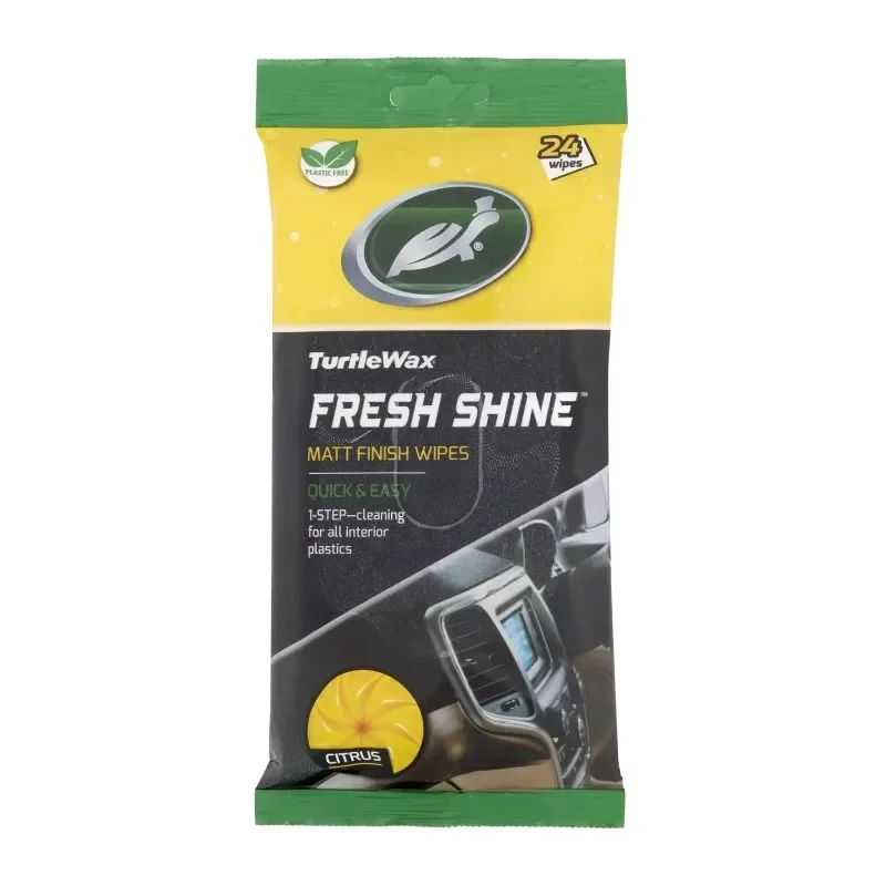 Turtle Wax műszerfalápoló kendő 24db/tasak matt